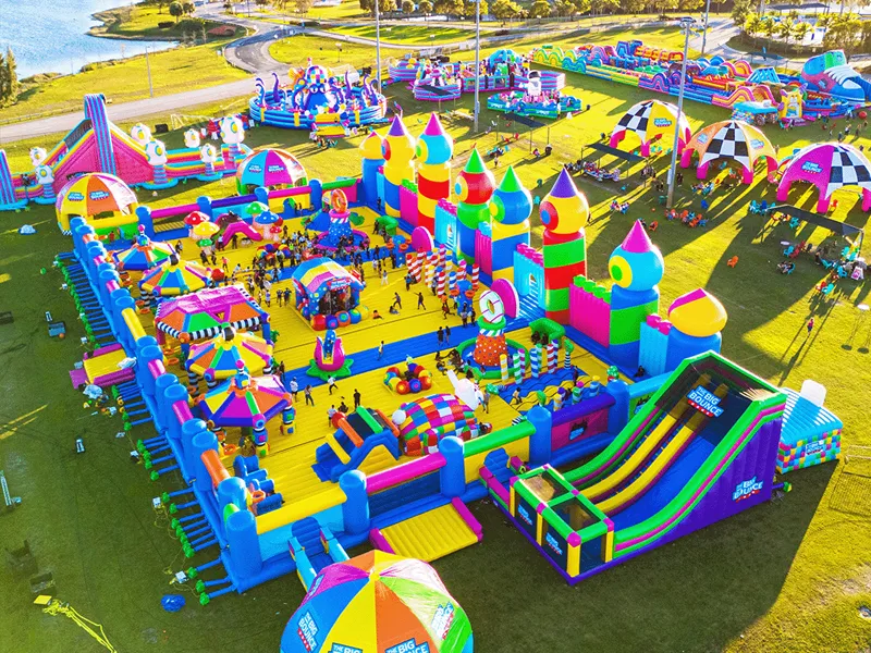 Miből áll egy felfújható kastély?