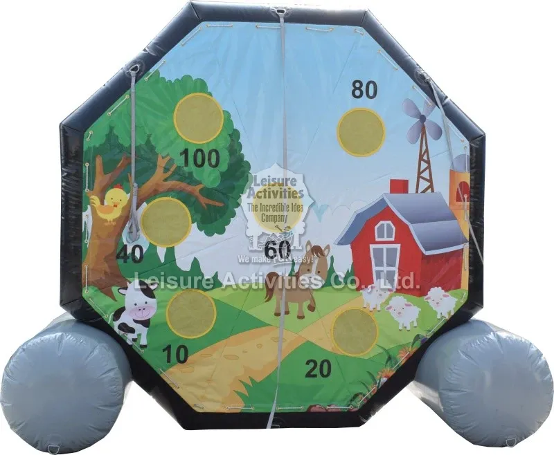 Multi Theme Aim Game Inflatable Sports
