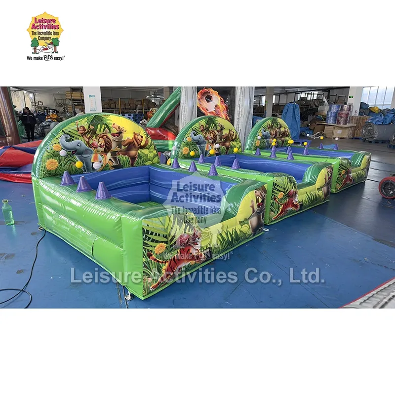 Felfújható Jungle Ball Pool légzsonglőrökkel